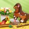Horse Piñata Cowgirl Pinatas Brown Horse Piñata for Birthday Girl with Bat Stick Blindfold Mask for Horse Birthday Cowgirl Party Carnival Piñata Game Decor Supplies, 15 x 13.4 x 3.2 Inch